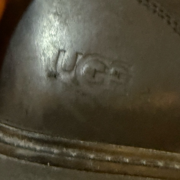 Women’s UGG Black Lace-Up Boots - Picture 7 of 7